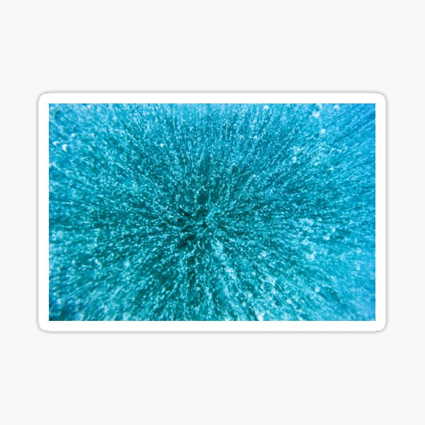 Baikal ice texture Sticker