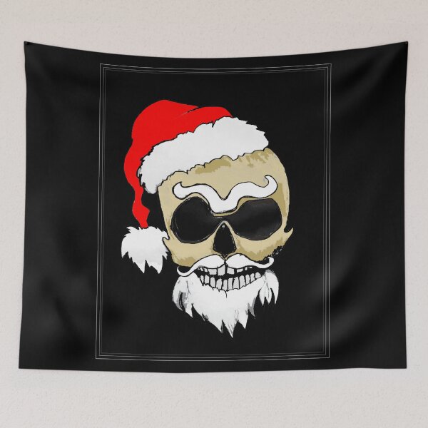 Item preview, Santa skull  designed and sold by ShdDesigner.