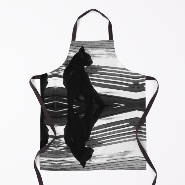 Item preview, Boardwalk Black Cat Contrast Shadows designed and sold by SpiritGifts.