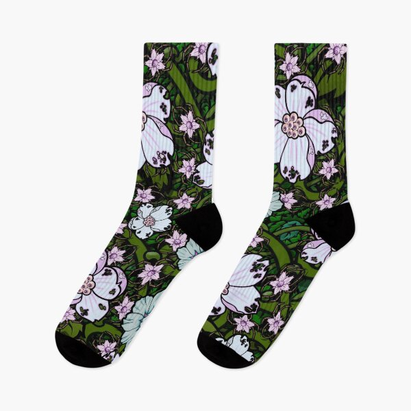 Item preview, Creepy floral seemless pattern designed and sold by Michael Pulley.
