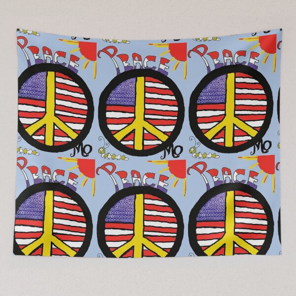 Item preview, Peace Flag USA designed and sold by Maureen Zaharie.