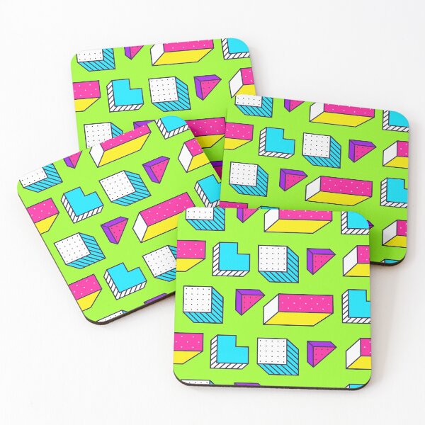 Item preview, 80s Colorful Memphis Vaporwave Pattern designed and sold by designandclouds.