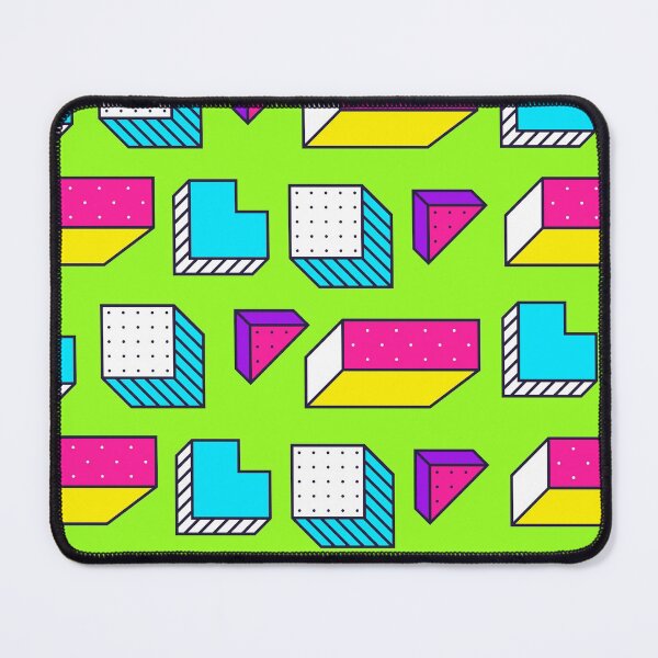Item preview, 80s Colorful Memphis Vaporwave Pattern designed and sold by designandclouds.