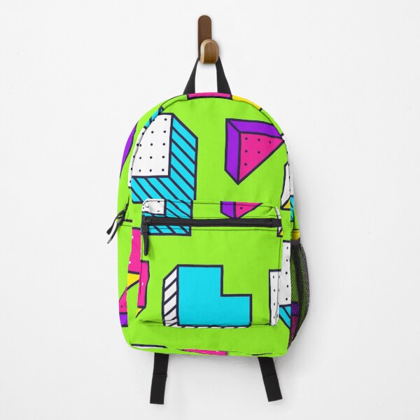 Item preview, 80s Colorful Memphis Vaporwave Pattern designed and sold by designandclouds.