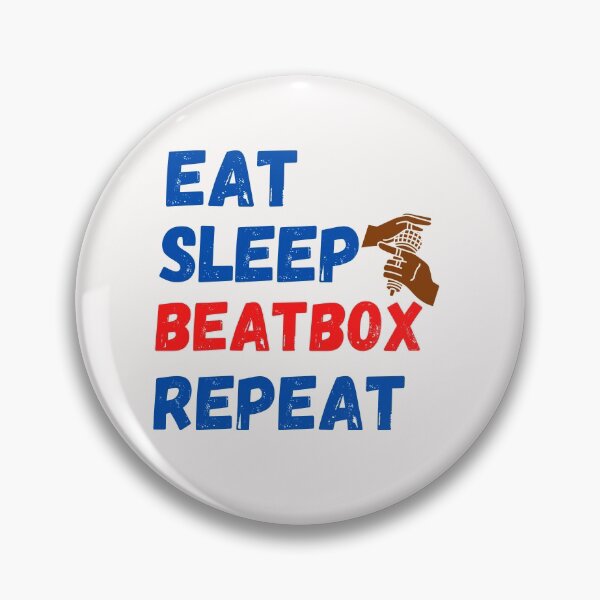 Item preview, Eat Sleep Beatbox Repeat designed and sold by BhavyaBathla.