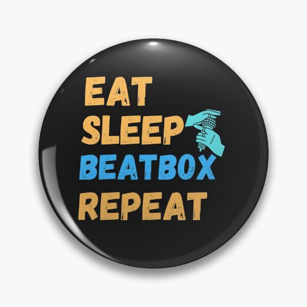 Item preview, Eat Sleep Beatbox Repeat designed and sold by BhavyaBathla.