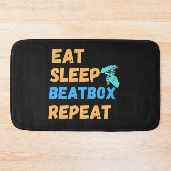 Item preview, Eat Sleep Beatbox Repeat designed and sold by BhavyaBathla.