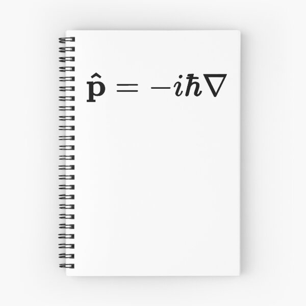 Item preview, momentum operator of quantum mechanics, physics and science designed and sold by NoetherSym.