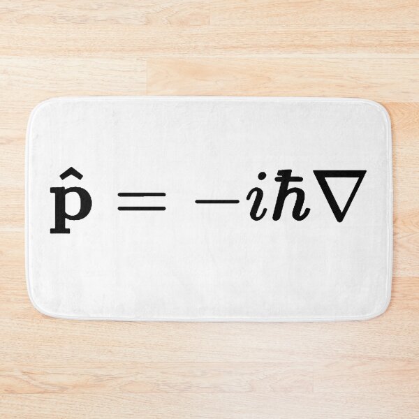 Item preview, momentum operator of quantum mechanics, physics and science designed and sold by NoetherSym.