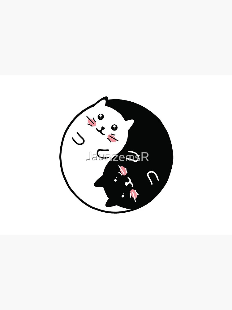Yin Yang Balancing Cats by JaunzemsR
