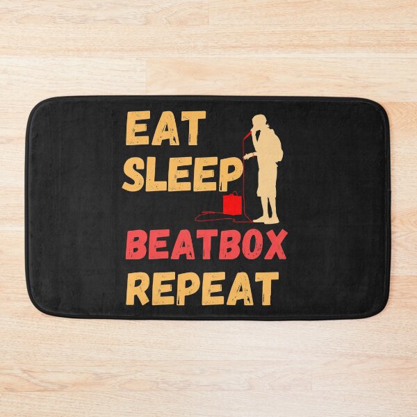 Item preview,  Eat Sleep Beatbox Repeat designed and sold by BhavyaBathla.