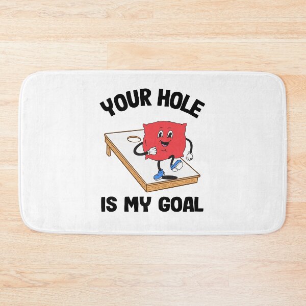Item preview, Your Hole Is My Goal Corn Hole Bean Bag Sarcastic Cornhole designed and sold by Stronzi.