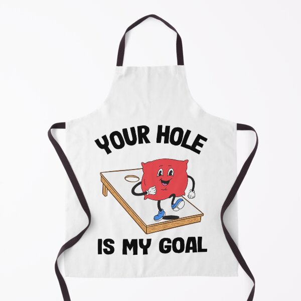 Item preview, Your Hole Is My Goal Corn Hole Bean Bag Sarcastic Cornhole designed and sold by Stronzi.