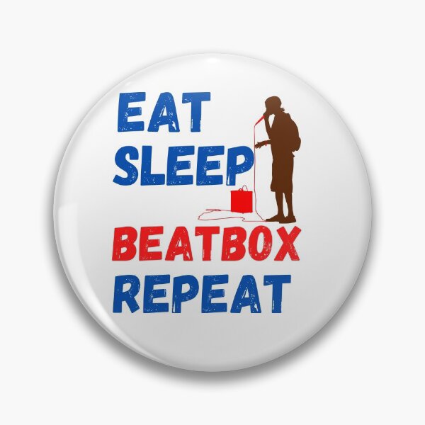 Item preview, Eat Sleep Beatbox Repeat designed and sold by BhavyaBathla.