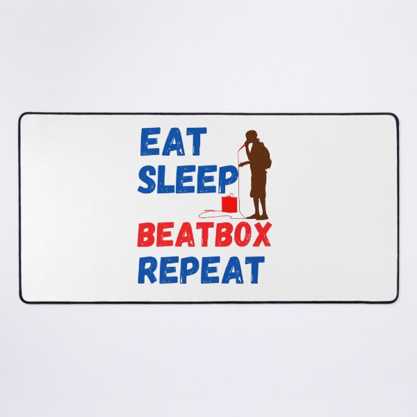 Item preview,  Eat Sleep Beatbox Repeat designed and sold by BhavyaBathla.