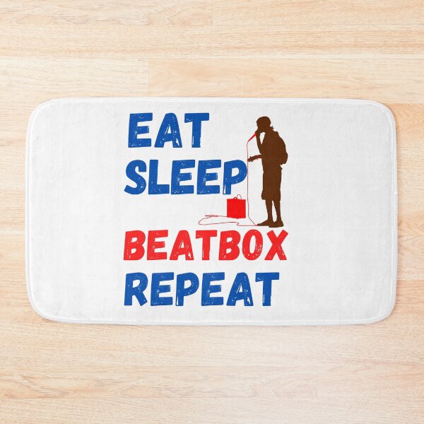 Item preview,  Eat Sleep Beatbox Repeat designed and sold by BhavyaBathla.