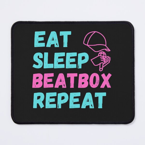 Item preview,  Eat Sleep Beatbox Repeat designed and sold by BhavyaBathla.