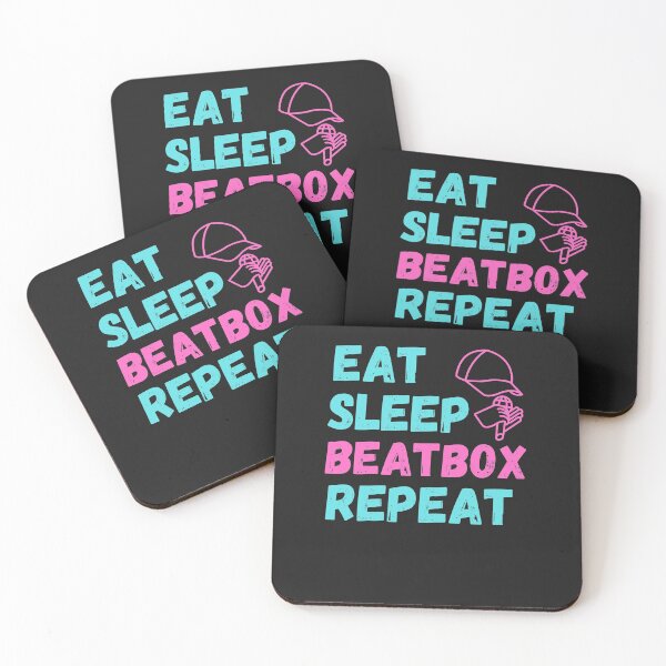 Item preview,  Eat Sleep Beatbox Repeat designed and sold by BhavyaBathla.