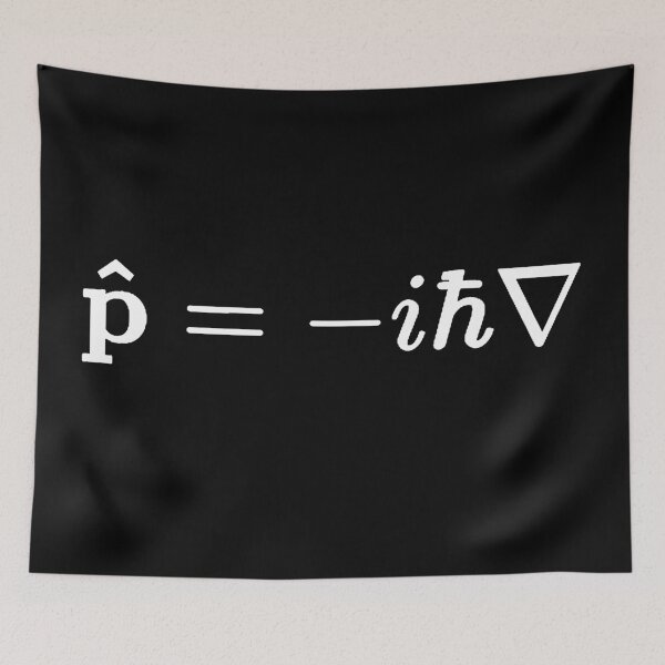 Item preview, momentum operator of quantum mechanics, physics and science designed and sold by NoetherSym.