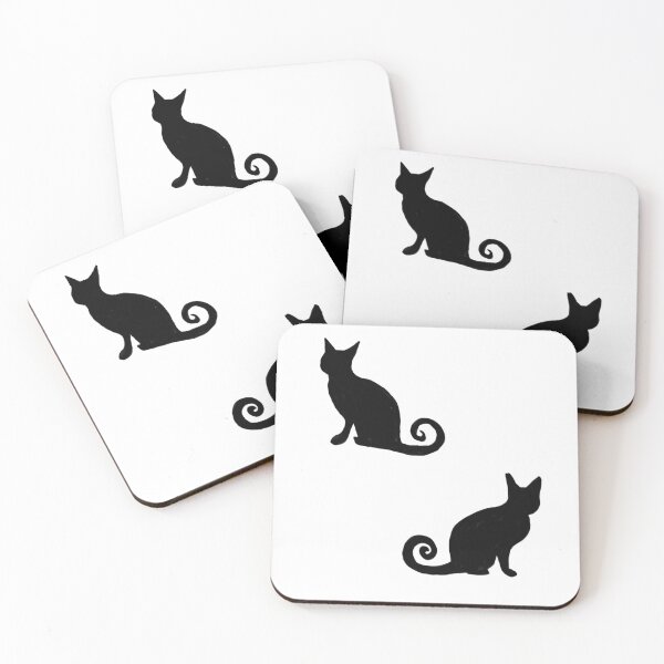 Item preview, White and Black cat print designed and sold by DemonicGloom.