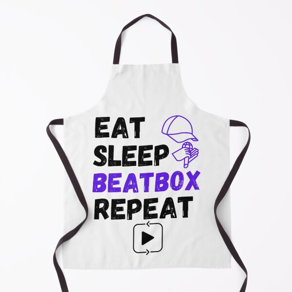 Item preview, Eat Sleep Beatbox Repeat designed and sold by BhavyaBathla.
