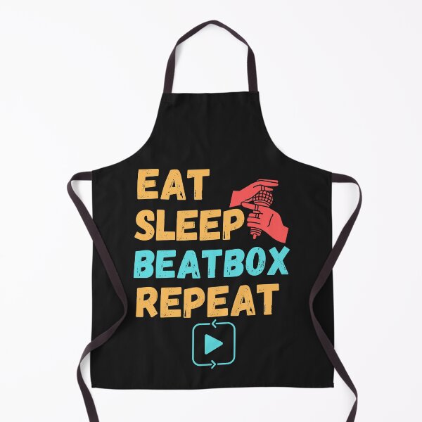 Item preview,  Eat Sleep Beatbox Repeat designed and sold by BhavyaBathla.