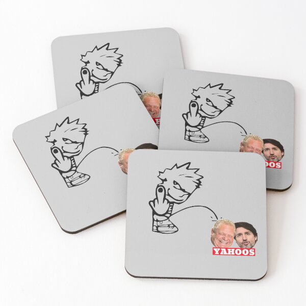 Item preview, Piss on Canadian Prime Minister Justin Trudeau premier Doug Ford fuck you middle finger designed and sold by pneuf.