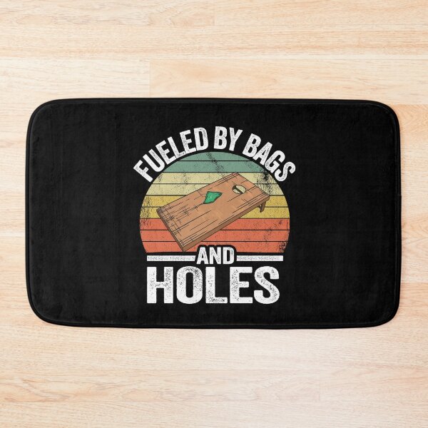 Item preview, Fueled By Bags And Holes Corn Hole Bean Bag Vintage Cornhole designed and sold by Stronzi.