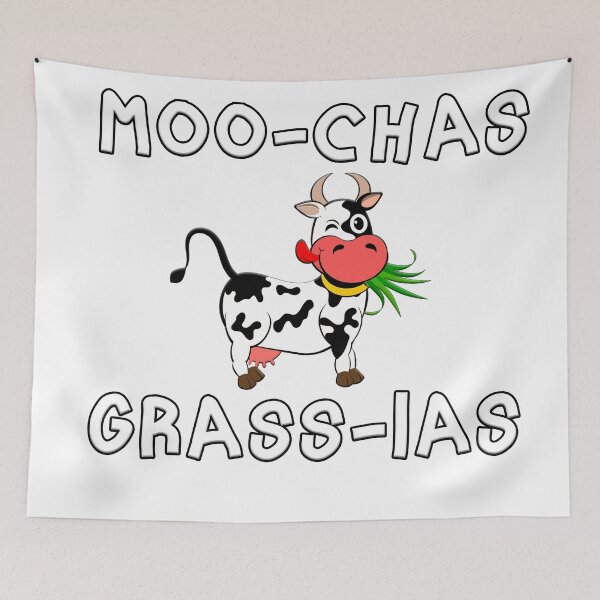 Artikelvorschau, Moo-chas Grass-ias (Muchas Gracias) entworfen und verkauft von LMADesigns.