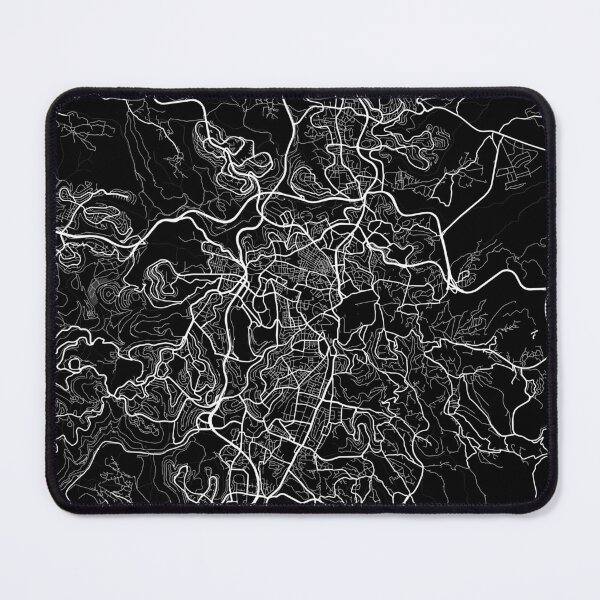Item preview, Jerusalem City Map of Israel - Full Moon designed and sold by deMAP.