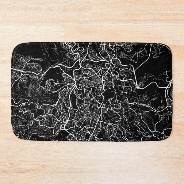 Item preview, Jerusalem City Map of Israel - Full Moon designed and sold by deMAP.