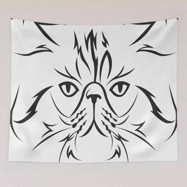 Item preview, Meh. Cat Fitted MOM Graphic Funny Cat Black Cat  T-Shirt designed and sold by RGA98.