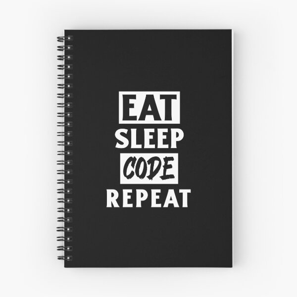 Item preview, Eat Sleep Code Repeat. Coders designed and sold by Rebel-Design.