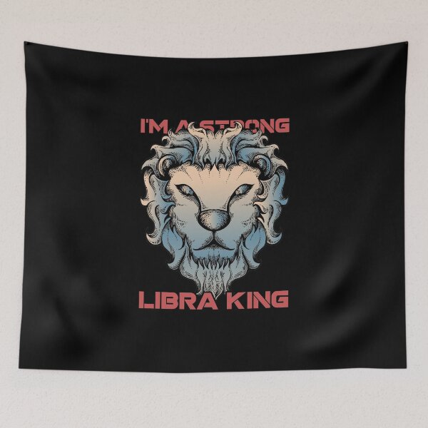 Item preview, I'm A Strong Libra King Lion Zodiac  designed and sold by Neggan.