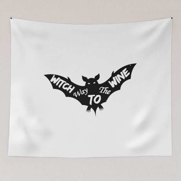 Item preview, Witch Way To The Wine T-shirt, funny halloween t-shirt, Gift for halloween. designed and sold by mHmShop.