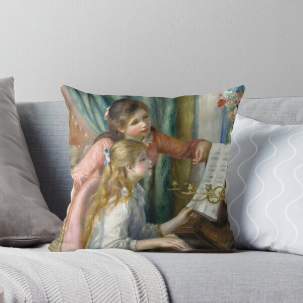 Item preview, Two Young Girls at the Piano designed and sold by Jessi Review.