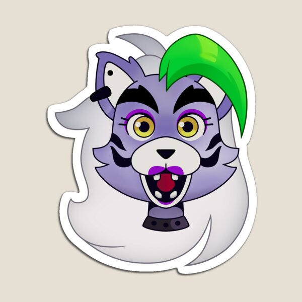 FNaF Roxanne Wolf Design Magnet