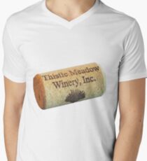 Cork Men's V-Neck T-Shirt