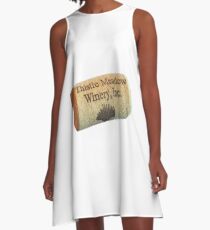 Cork A-Line Dress