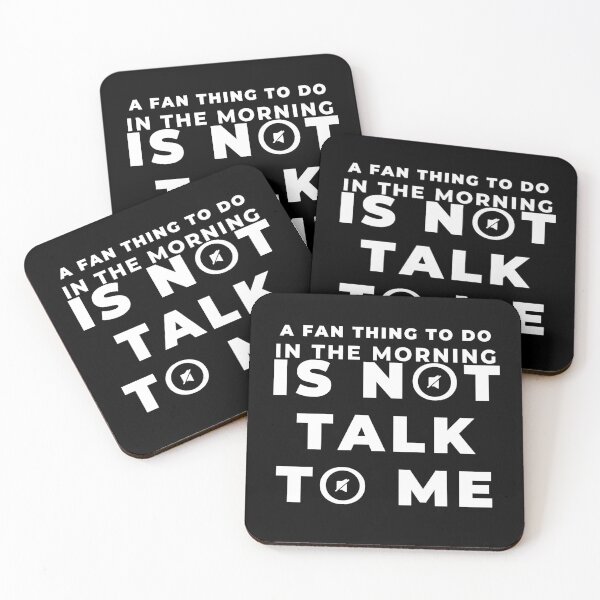 Item preview, A Fun Thing To Do In The Morning Is Not Talk To Me designed and sold by oufa.
