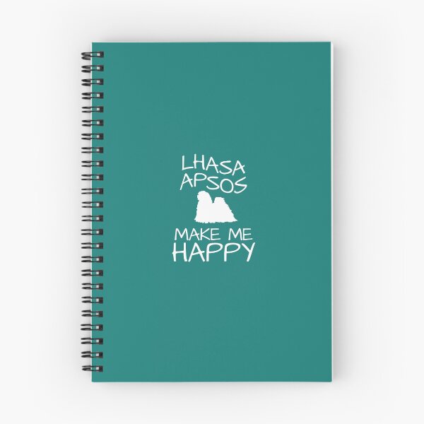 Item preview, Lhasa Apsos Make Me Happy designed and sold by AlwaysAwesome.