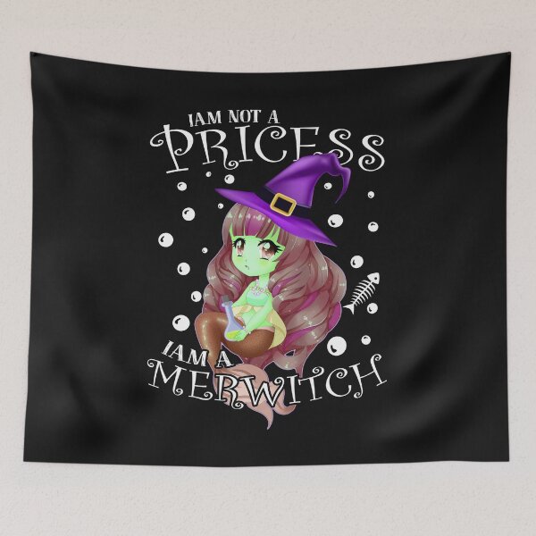 Item preview, Happy Halloween I am a Merwitch classic T shirt designed and sold by TalbotElizabeth.