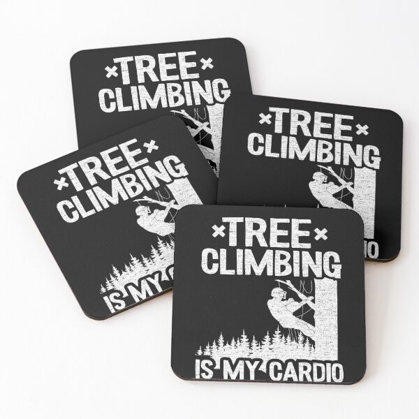 Item preview, Tree Climbing Is My Cardio Funny Arborist Gift Tree Work designed and sold by Stronzi.