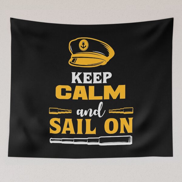 Item preview, Keep Calm And Sail On designed and sold by cotros.