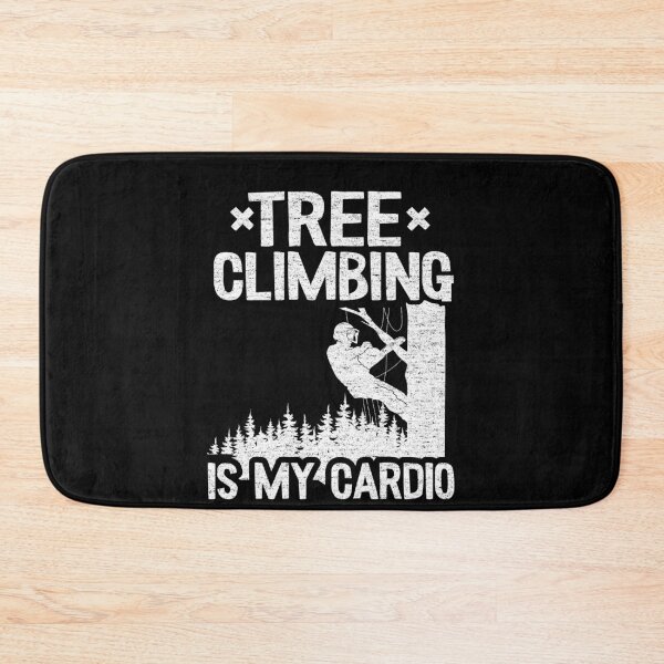 Item preview, Tree Climbing Is My Cardio Funny Arborist Gift Tree Work designed and sold by Stronzi.