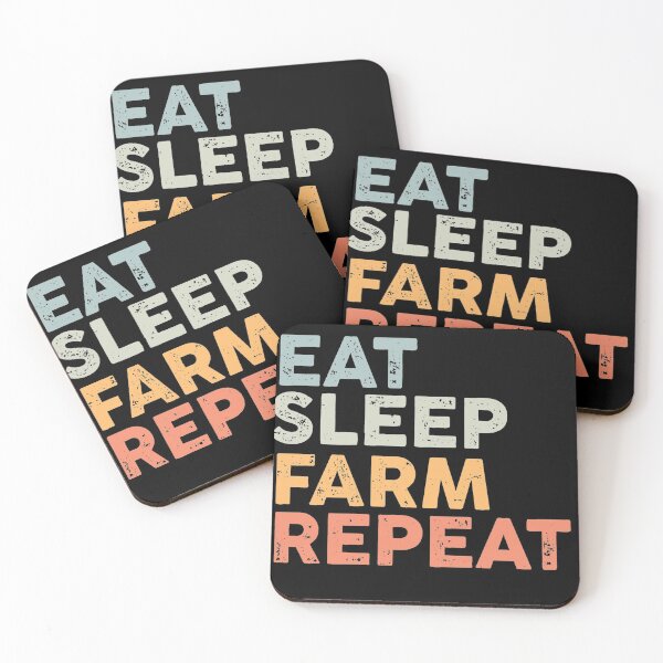 Item preview, Eat Sleep Farm Repeat designed and sold by Morana5.