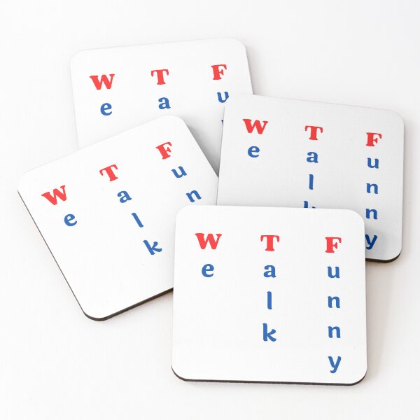 Item preview, We Talk Funny designed and sold by Hope-Innovatory.