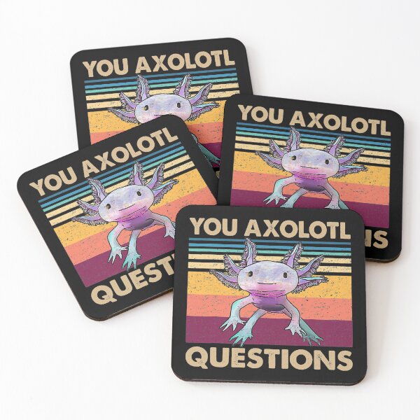 Item preview, Retro 90s Axolotl Funny You Axolotl Questions designed and sold by betholivekn.