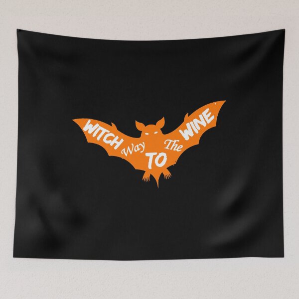 Item preview, Witch Way To The Wine T-shirt, funny halloween t-shirt, Gift for halloween. designed and sold by mHmShop.