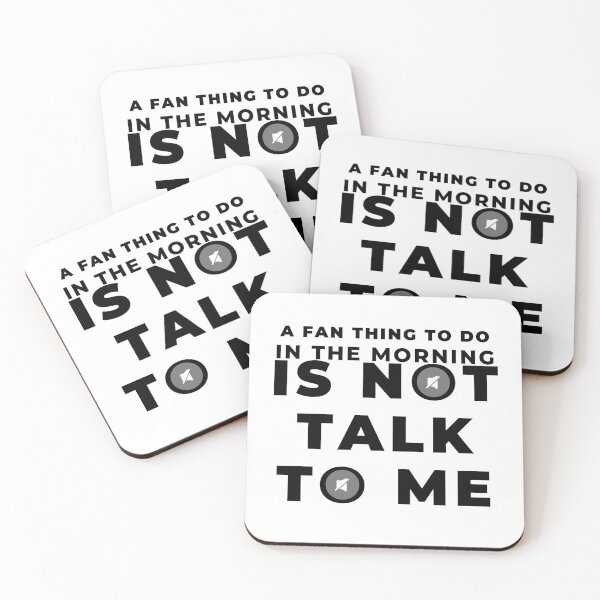 Item preview, A Fun Thing To Do In The Morning Is Not Talk To Me designed and sold by oufa.